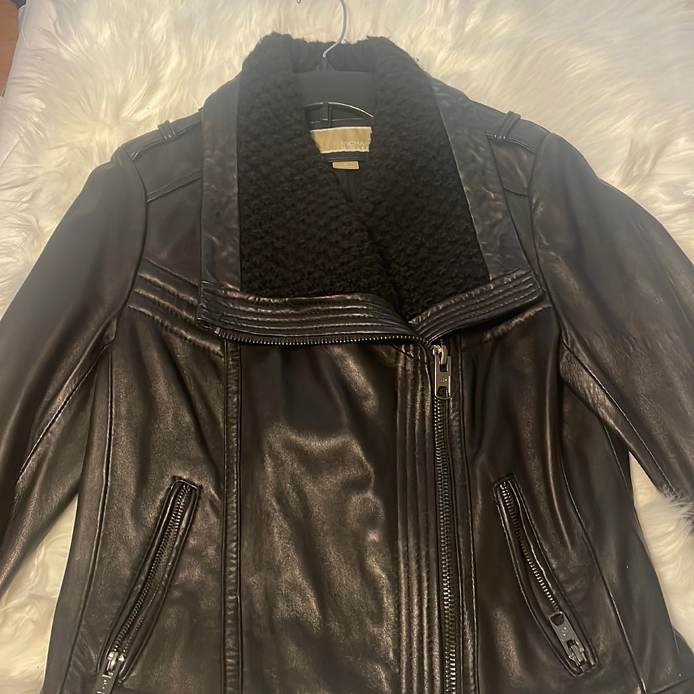 Real leather Michael Kors Jacket